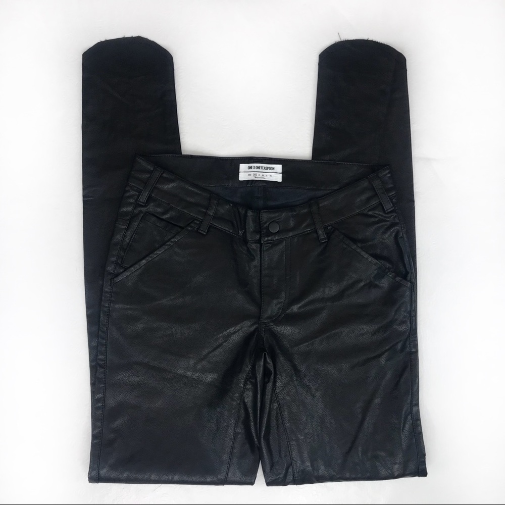One X Teaspoon Apollo vegan leather pants - Picture 3 of 7